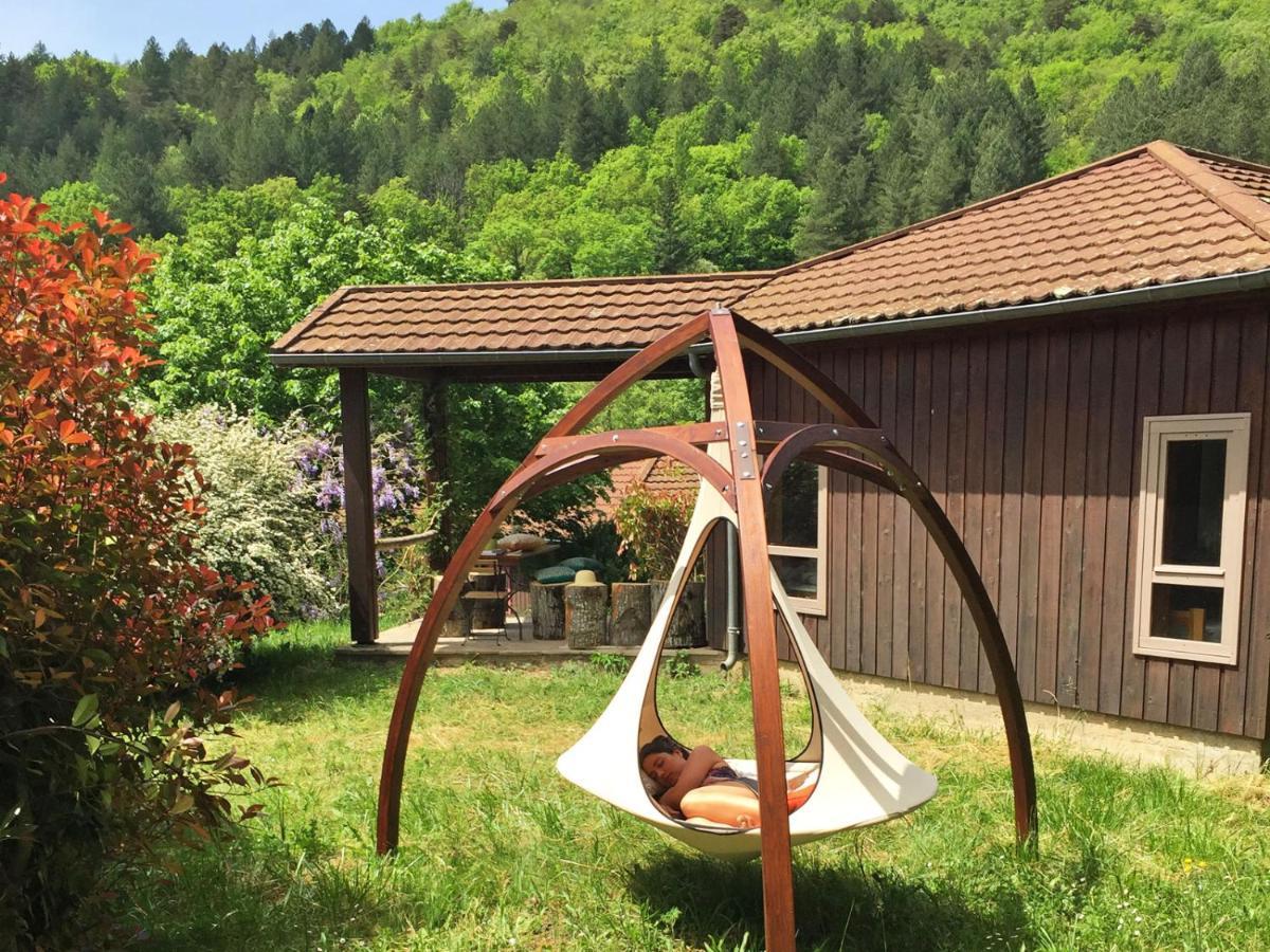 Chalet Cosy Nature Alzon Buitenkant foto